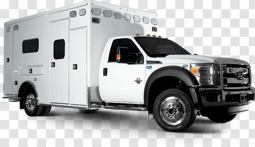 Ford F-550 Emergency Vehicle Tire - Ambulance Transparent PNG