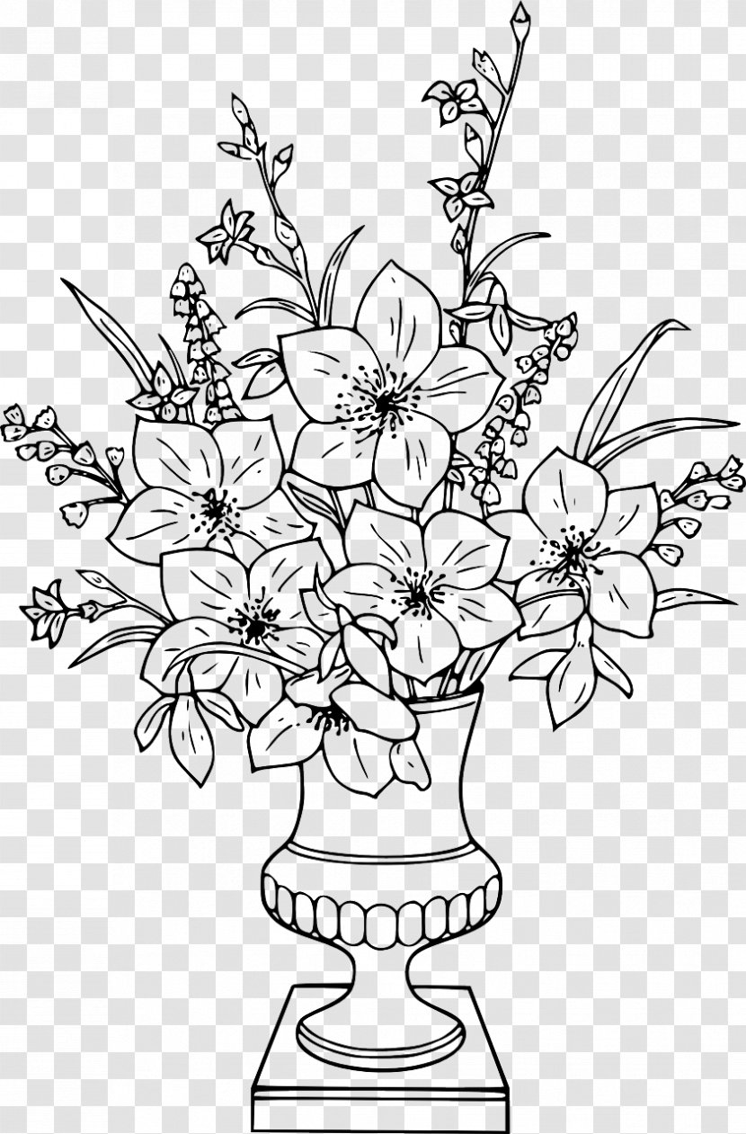 Flower Bouquet Clip Art Illustration Floral Design - Wedding Dress Transparent PNG