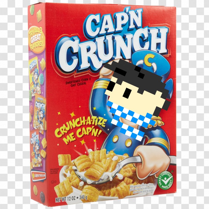 Breakfast Cereal Quaker Cap'N Crunch Berries Oats Company - Pepsico Transparent PNG