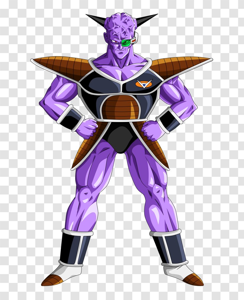 Captain Ginyu Frieza Goku Vegeta Cell - Weapon - Freezer Transparent PNG