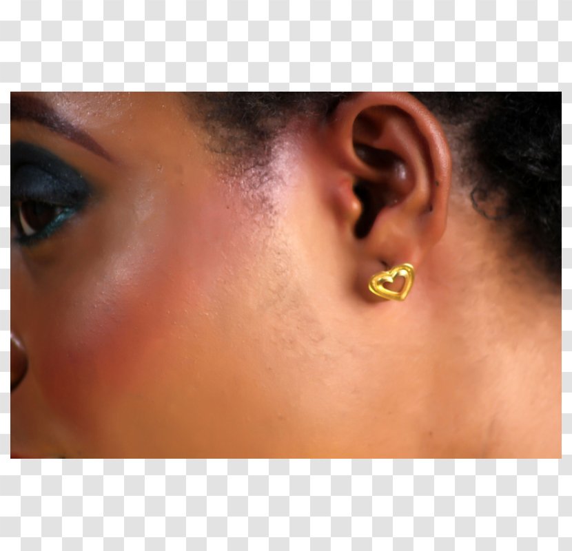 Earring Eyebrow Close-up - Close Up - Emmy Transparent PNG