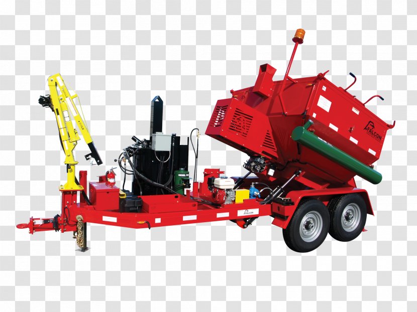 Asphalt Concrete Falcon Road Maintenance Equipment, Inc. Pothole Machine - Dump Truck Transparent PNG