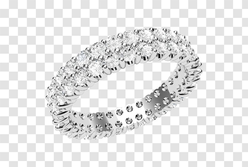 Eternity Ring Diamond Wedding Brilliant - Carat - Full Rings Transparent PNG