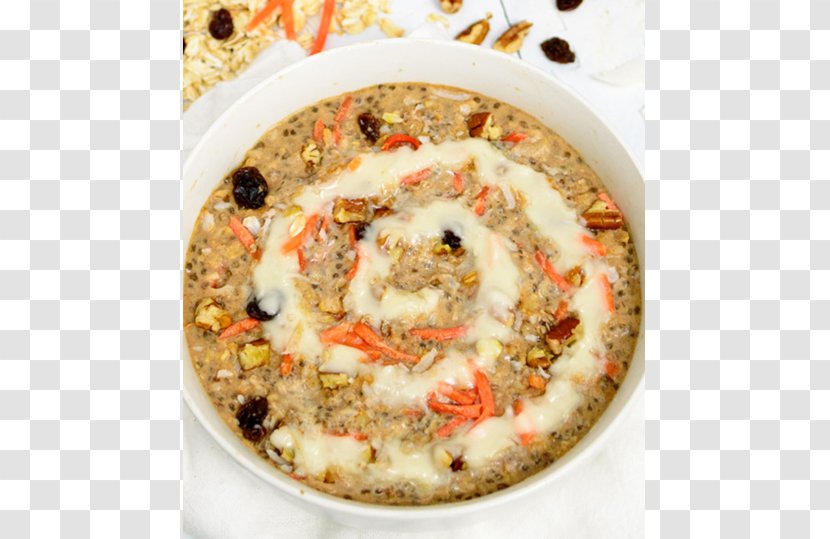 Carrot Cake Scone Vegetarian Cuisine Oatmeal Breakfast - Cup - Milk Spalsh Transparent PNG