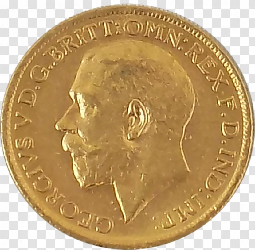 Coin Bronze Medal Gold 01504 - Brass Transparent PNG