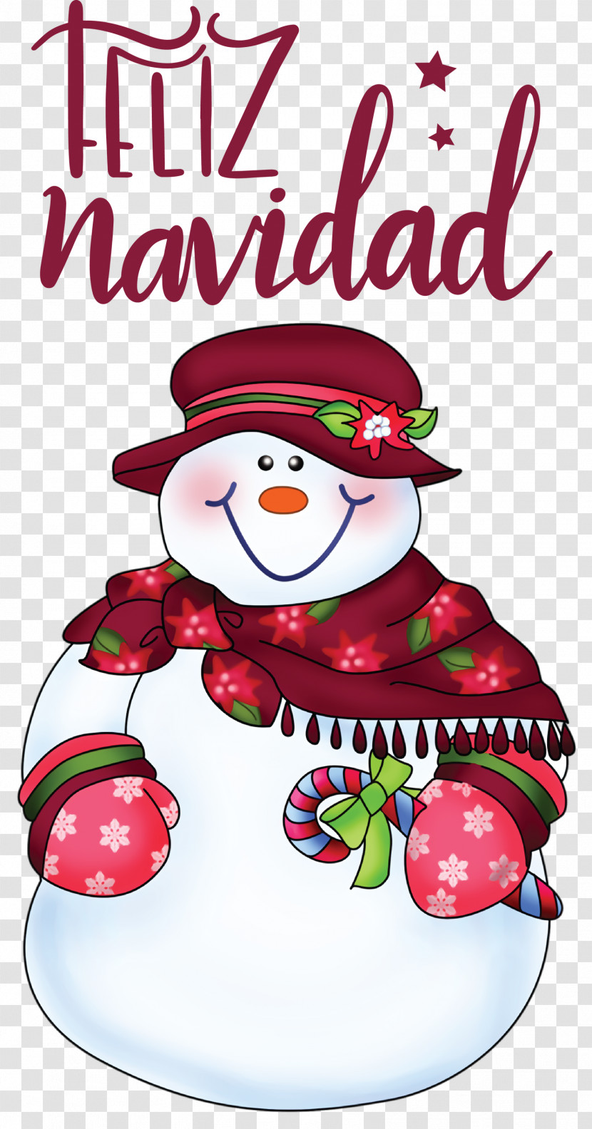 Feliz Navidad Merry Christmas Transparent PNG