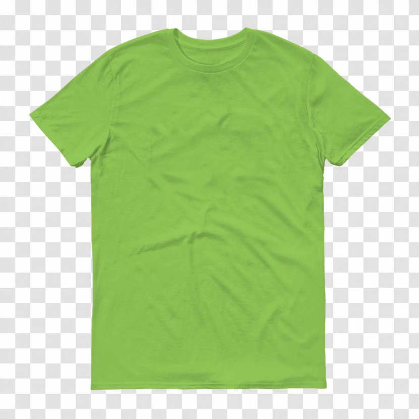 Printed T-shirt Gildan Activewear Lime Clothing - Tshirt Transparent PNG