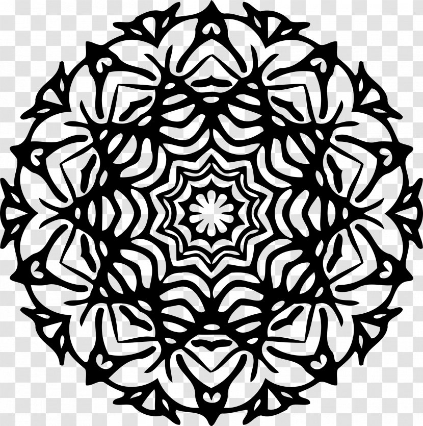 Floral Design Clip Art - Symmetry - Mandala Frame Transparent PNG