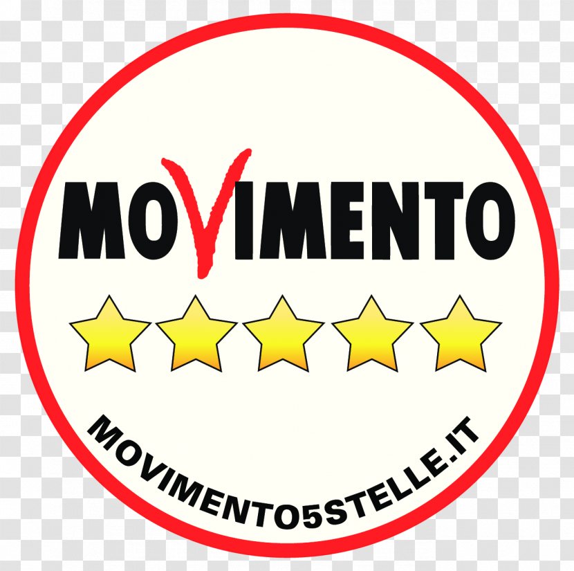Italy Five Star Movement Logo Organization M5sParlamento Transparent PNG