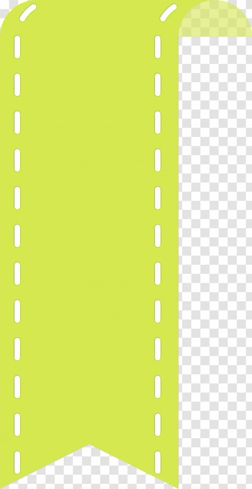 Green Yellow Rectangle Transparent PNG