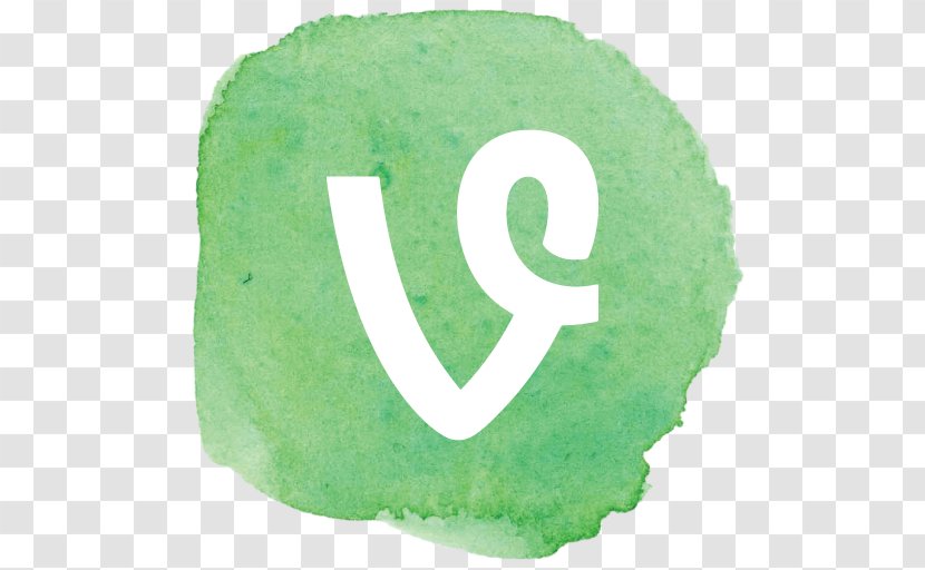 Social Media Vine Networking Service - Green - Aquicon Icon Transparent PNG