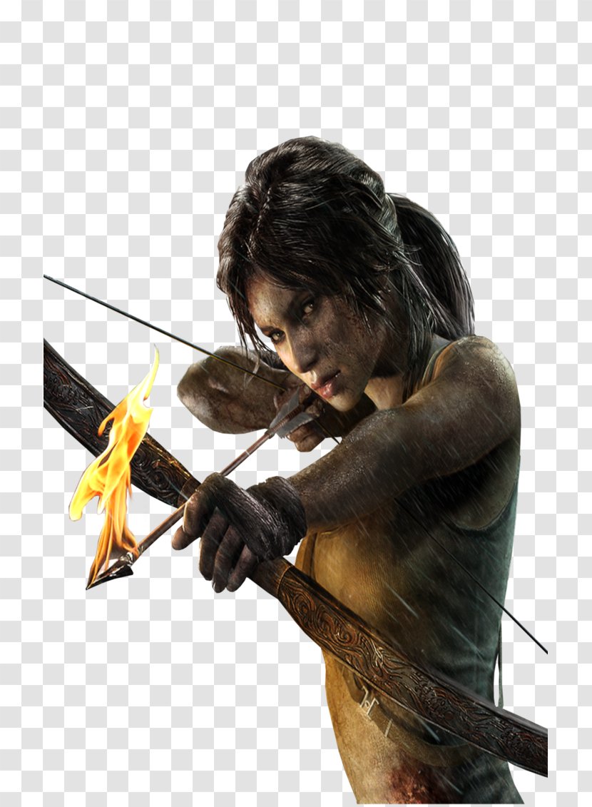 Tomb Raider Lara Croft Camilla Luddington Violin Ranged Weapon Transparent PNG