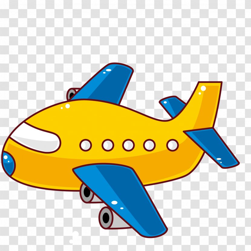 Airplane Flight Aircraft Clip Art - Cartoon - Aero Transparent PNG