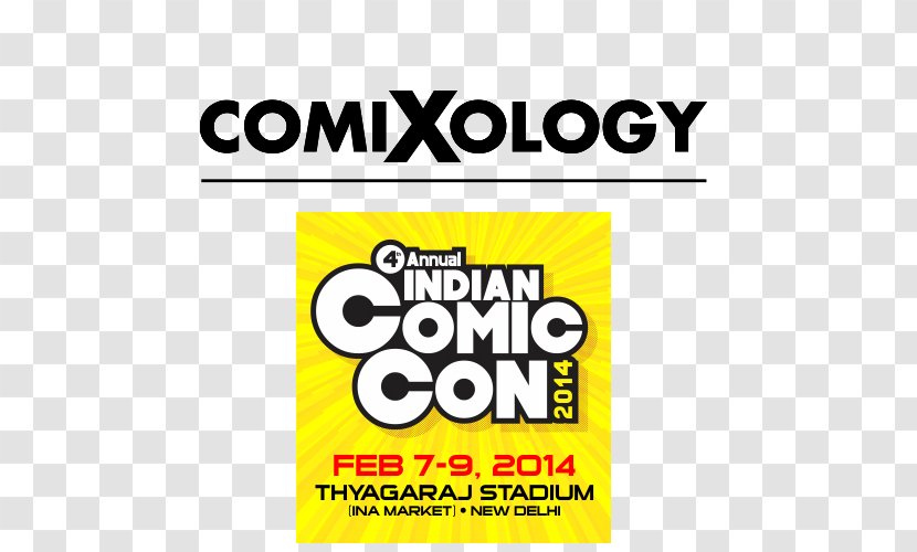 Comic Con India Logo Brand Font Clip Art - Text - Culture Indian Transparent PNG