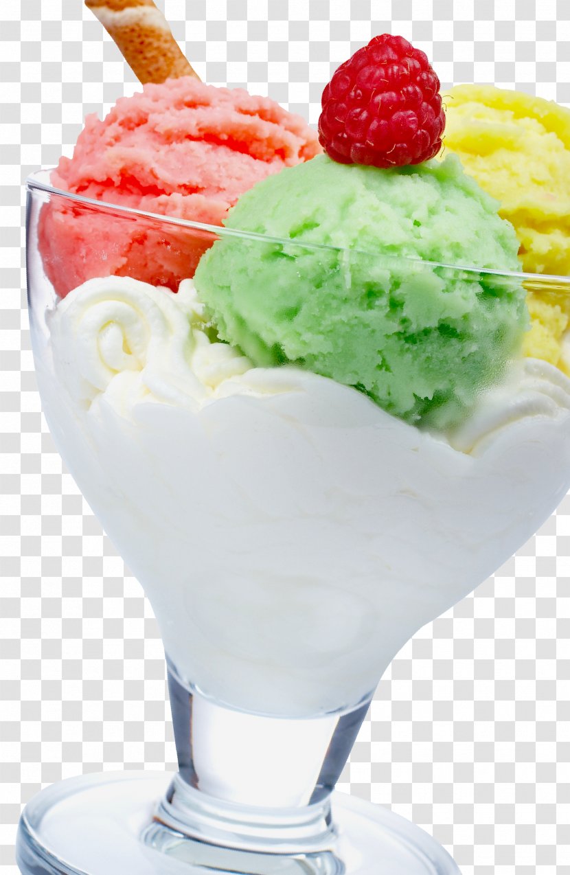 Ice Cream Gelato Sundae Sorbet Transparent PNG