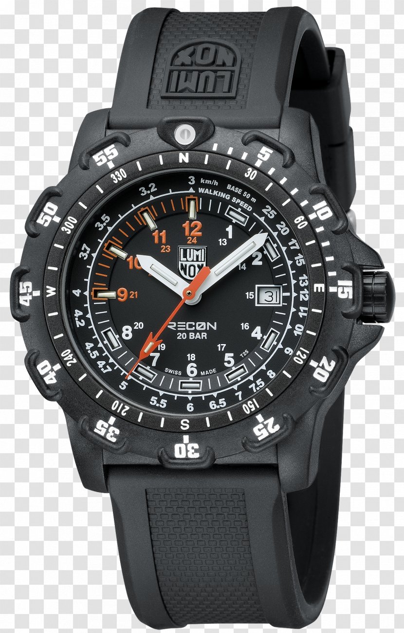 Luminox RECON Point Man 8820 SERIES Watch Navy Seal Colormark 3050 Series Water Resistant Mark - Master Of G - Glare Efficiency Transparent PNG