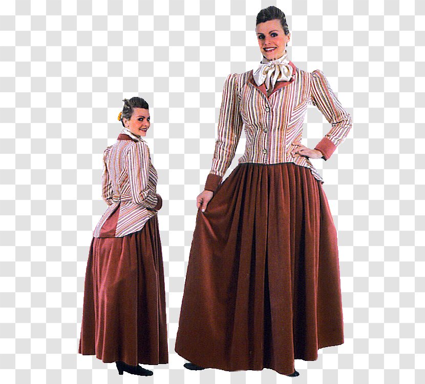 Dress Costume Design Clothing Skirt - Victorian Era Transparent PNG