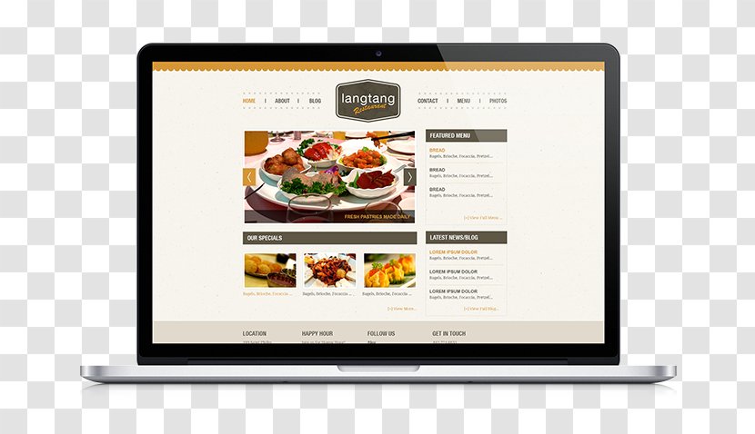 Web Design Development Graphic - Communication - Restaurant Menus Online Transparent PNG