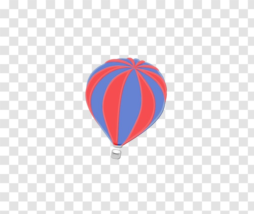 Hot Air Balloon Watercolor - Vintage - Party Supply Aerostat Transparent PNG