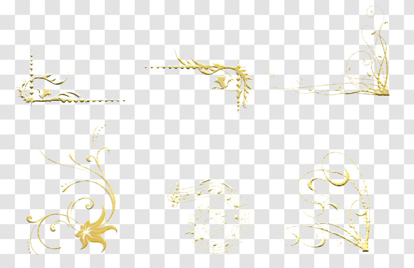 Text Body Jewellery Font - White - Line Transparent PNG
