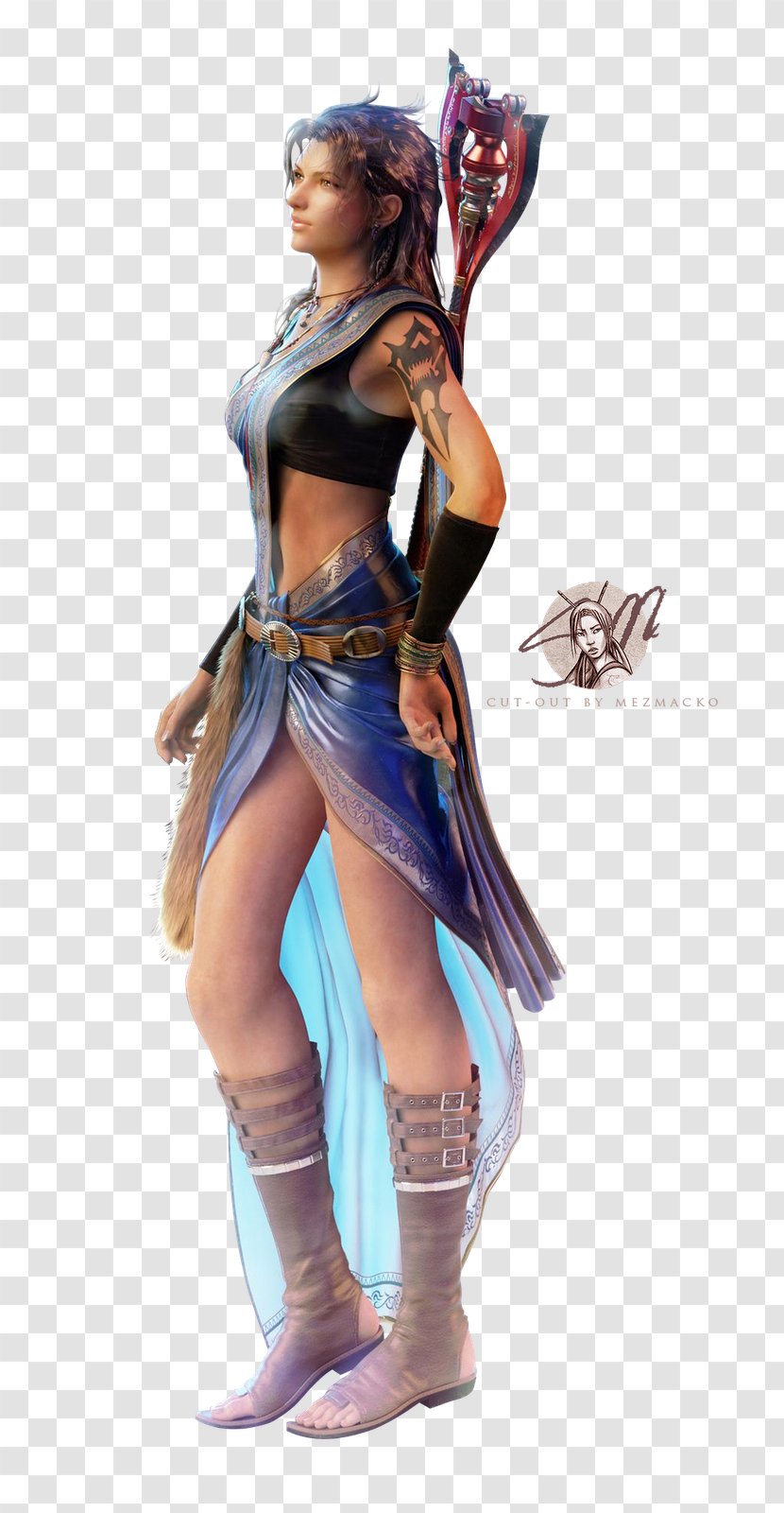 Final Fantasy XIII Lineage II Lightning Oerba Yun Fang Sprite - Joint Transparent PNG