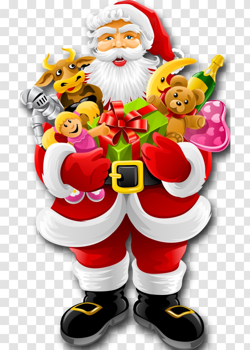 Santa Claus Christmas Day Image Drawing Painting - Mascot - Drunk Transparent PNG