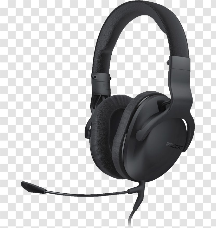 Roccat Cross Gaming Headset ROC-14-510 Microphone Headphones Khan AIMO ROC-14-800 - Aimo Roc14800 Transparent PNG