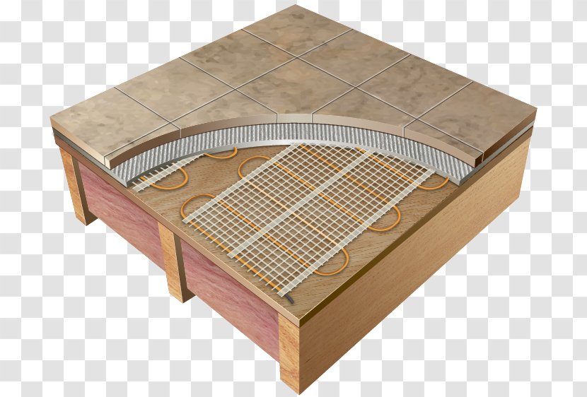 Table Underfloor Heating Tile System - Insulation Transparent PNG