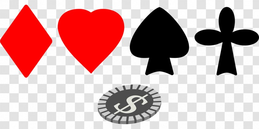 Gambling Game - Heart - Card Suit Transparent PNG