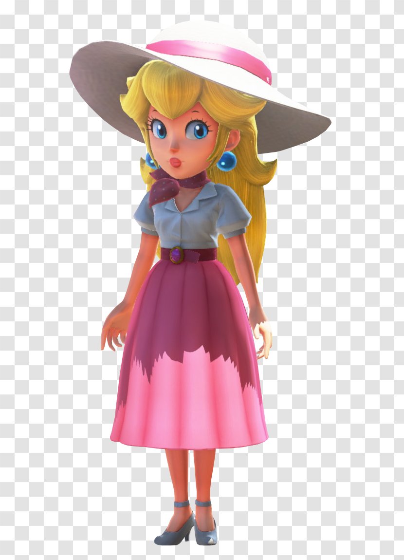 Super Princess Peach Daisy Mario Odyssey Luigi - Character Transparent PNG