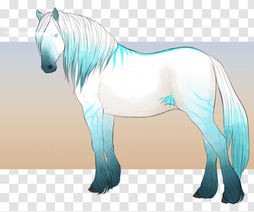 Mustang Stallion Mare Pack Animal Halter - Neck Transparent PNG