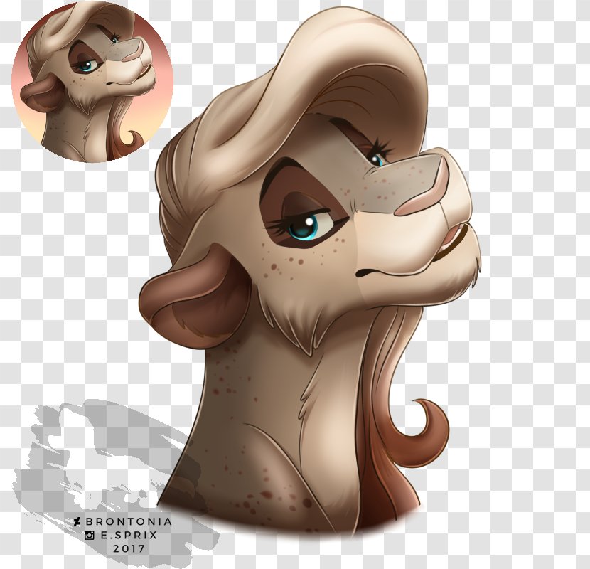 Cat Nose Cartoon Character - Mammal Transparent PNG