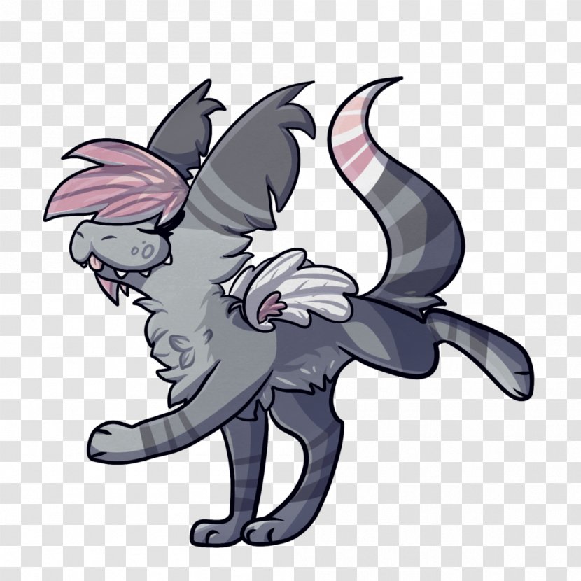 Cat Dragon Angel Dutch People Drawing - Tail Transparent PNG