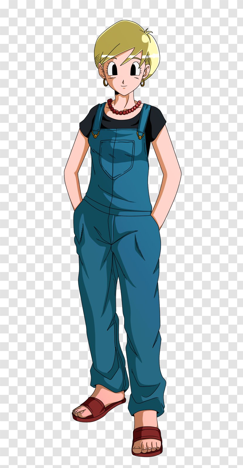 Bulma Vegeta Gohan Goku Panchy - Cartoon Transparent PNG