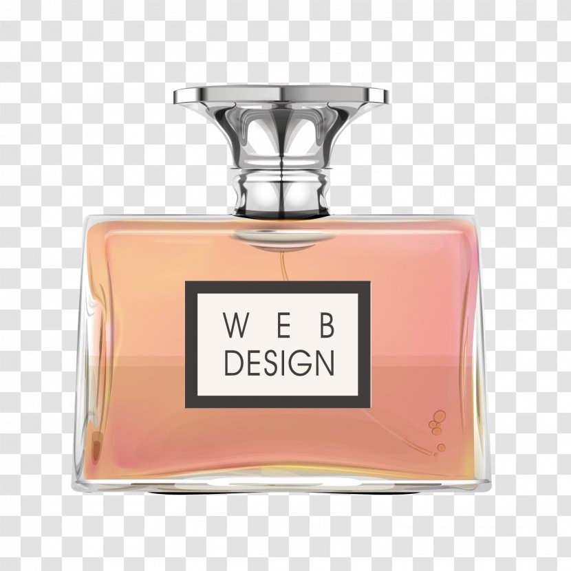 Perfume Bottle Cosmetics Label Clip Art - Sticker Transparent PNG