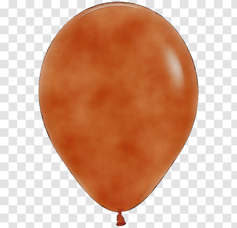 Orange - Balloon - Peach Party Supply Transparent PNG