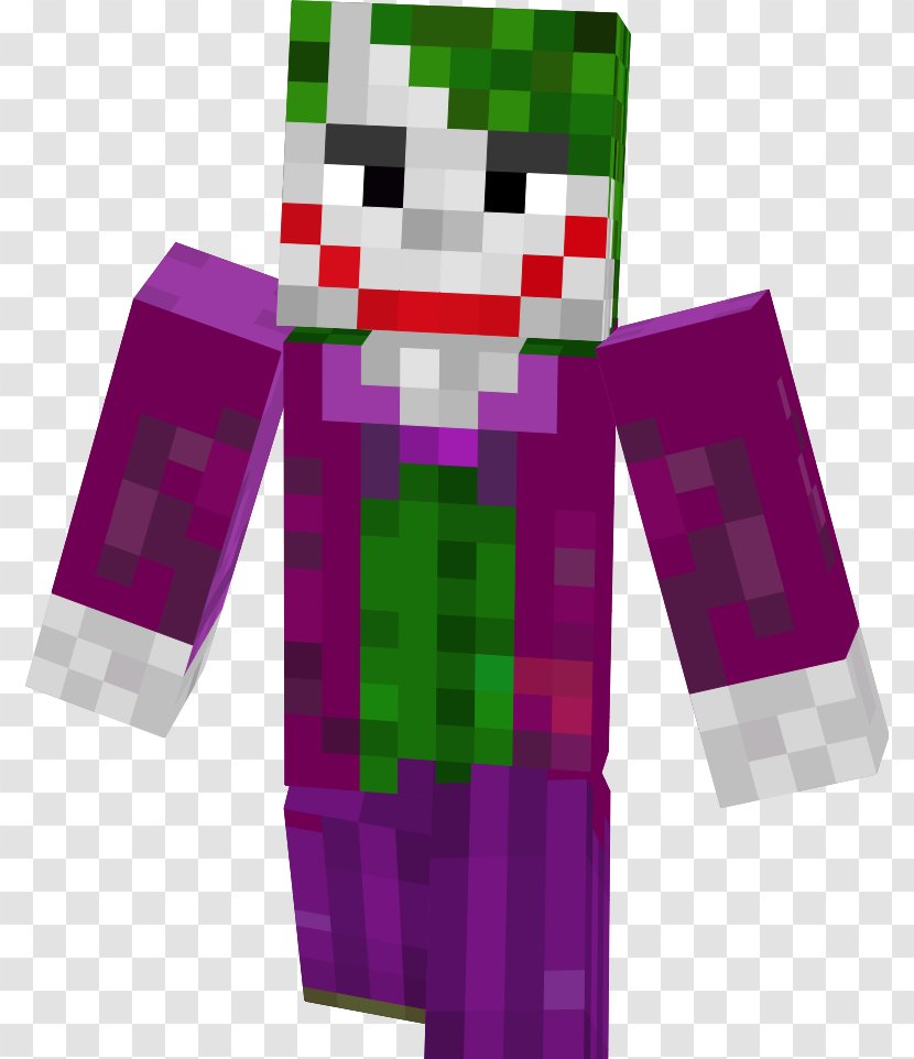 Minecraft Joker Creeper Skin Poison Ivy - Survival Game - Iwar Transparent PNG