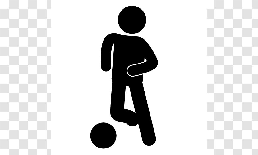 Kickball Football Dribbling Clip Art - Cliparts Transparent PNG