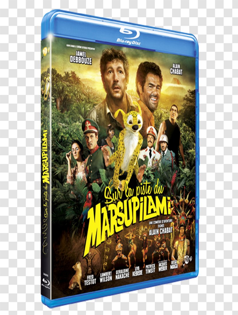 Alain Chabat Sur La Piste Du Marsupilami Blu-ray Disc Dan Geraldo Film - Asterix At The Olympic Games - Dvd Transparent PNG