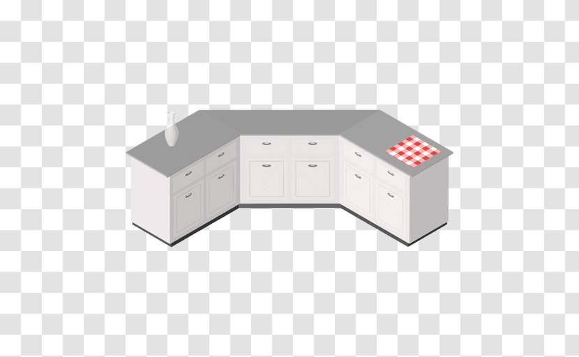 Table Cupboard Kitchen - Desk Transparent PNG