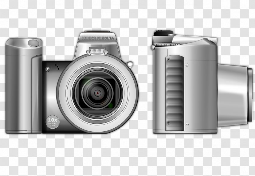 Digital Cameras Camera Lens Photography - Hardware Transparent PNG