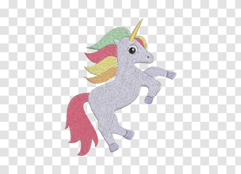Embroidery Unicorn Handicraft Patchwork Drawing - Organism Transparent PNG