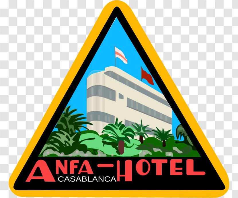Casablanca Sticker Hotel Label Clip Art - Grass - Concierge Cliparts Transparent PNG