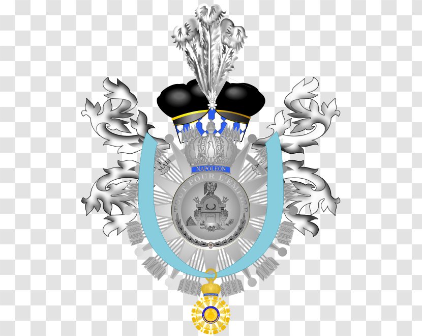 Nobility Of The First French Empire Battle Wagram Armorial Des Barons De L'Empire - Crest - Orn Transparent PNG