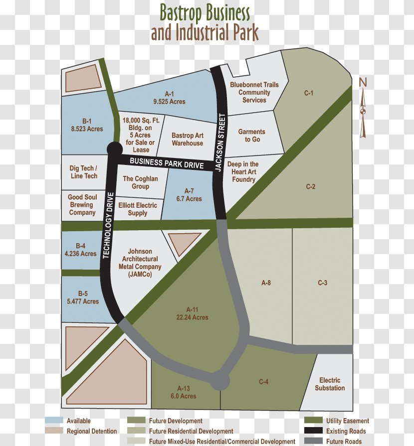 Bastrop State Park Economic Development Corporation Trail Map - Business - Industrial Transparent PNG