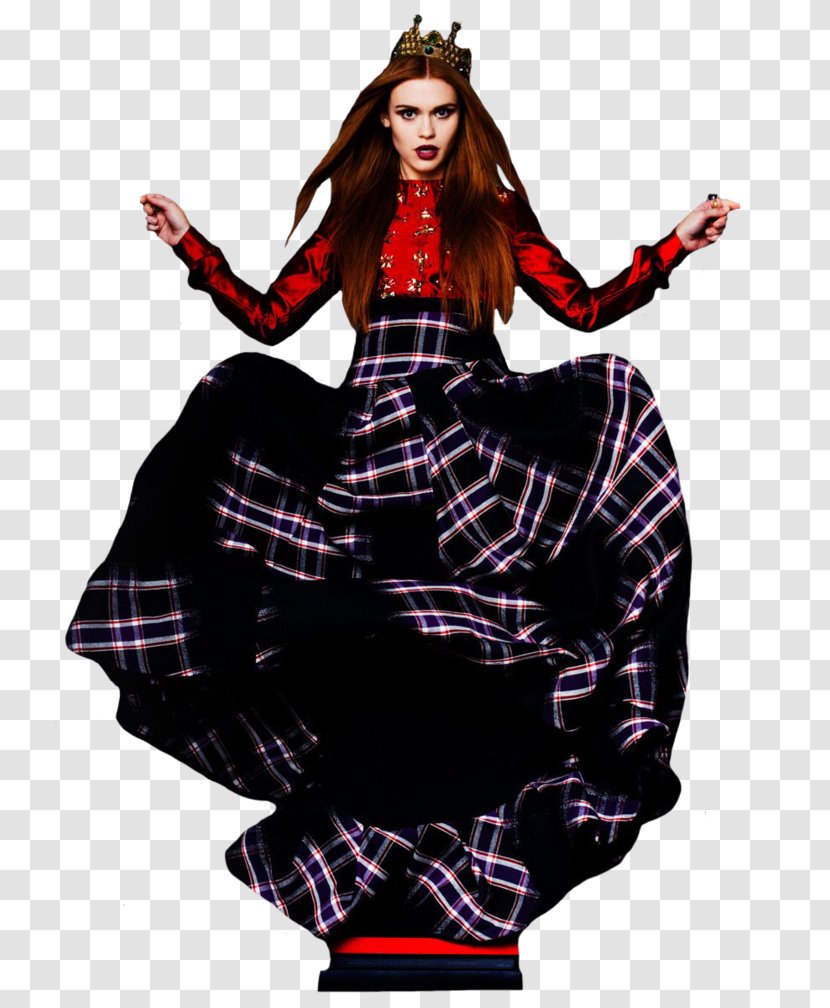 Lydia Martin Derek Hale Scott McCall Erica Reyes Fan Art - Tartan - Holland Roden Transparent PNG