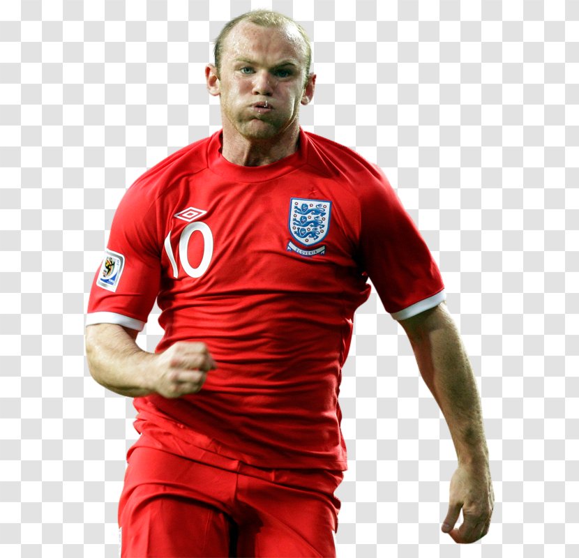 Jersey T-shirt Sports Football Sleeve - Standing - Rooney Transparent PNG