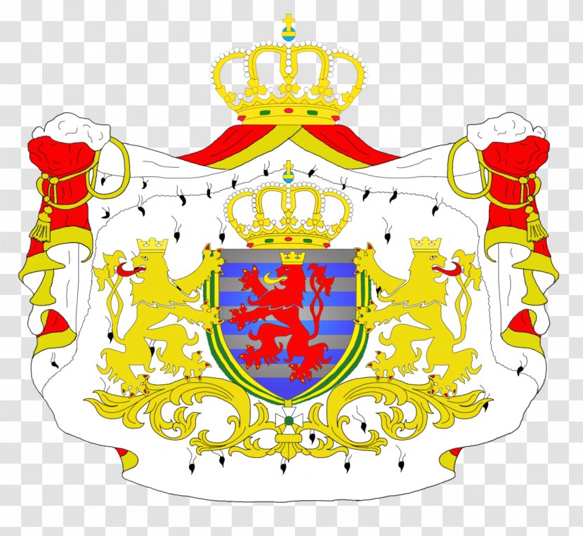 Coat Of Arms Luxembourg Grand Duchy Belgium - Monarchy - Arm Transparent PNG