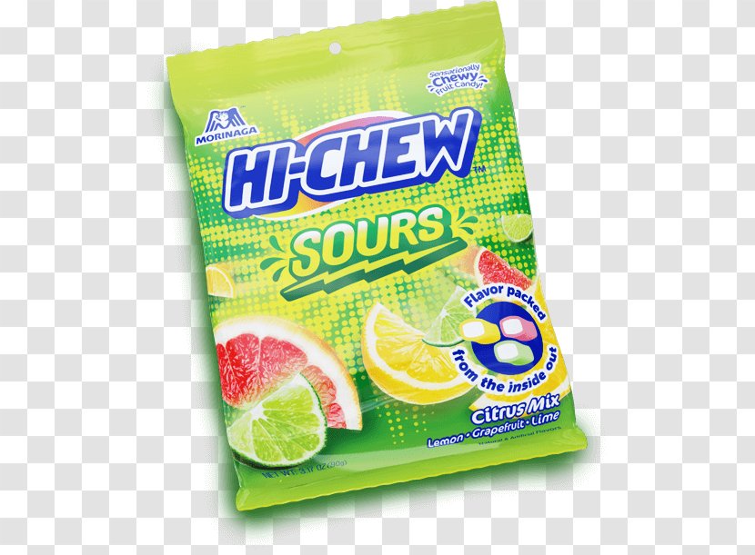 Lime Sour Lemon Hi-Chew Food - Diet Transparent PNG