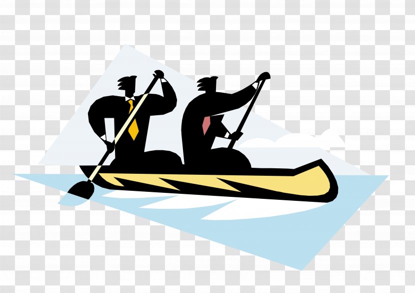 Rowing Euclidean Vector Illustration - Material Transparent PNG